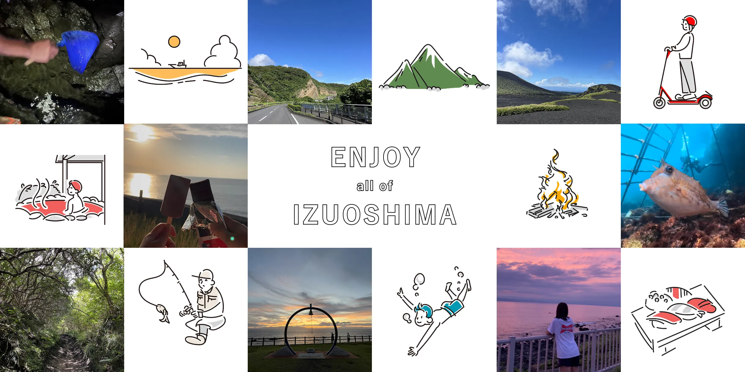 ENJOY all of IZUOHIMA